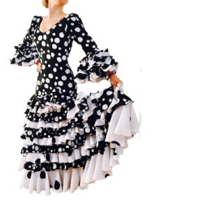  Carmen Flamenco Dance Dress