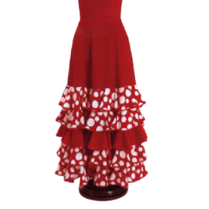 Febrero Flamenco Dance Skirt
