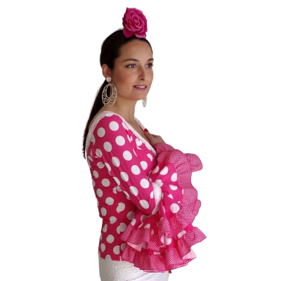 flamenco blouse top