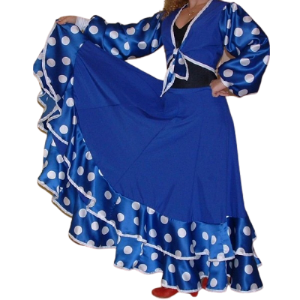 Julia Flamenco Dance Skirt And Tie Top