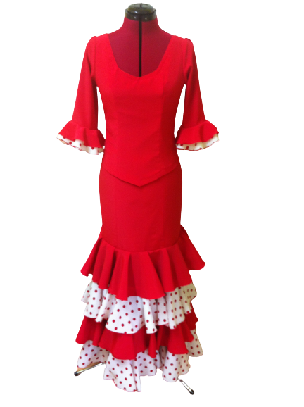enero flamenco skirt