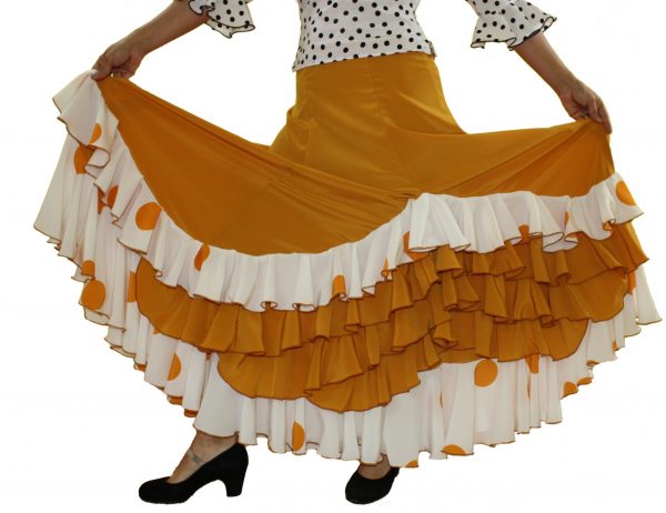 Triana flamenco dance skirt