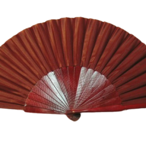Large Brown Flamenco Fan