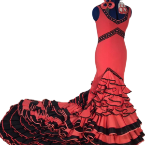 Lucero Flamenco Bata de Cola Dress