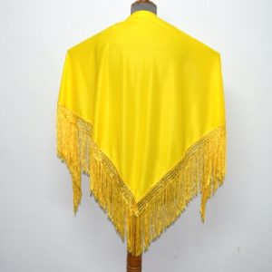 Medium Yellow Flamenco Shawl