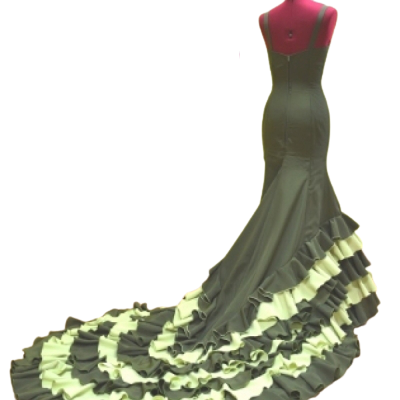 Olivia Flamenco Bata De Cola Dress