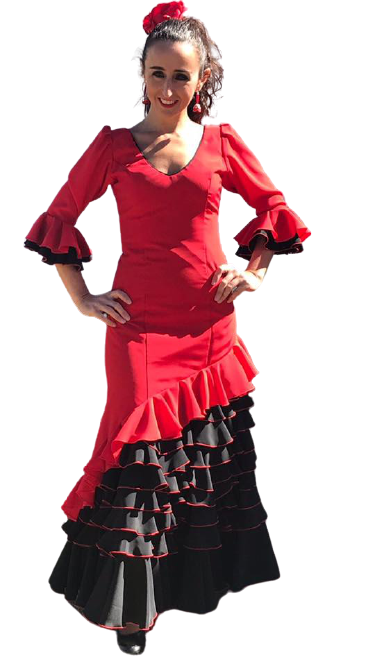 shannon flamenco dress