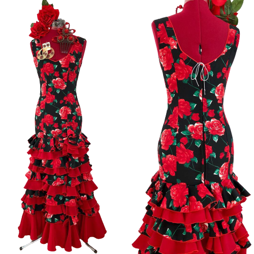 Carmela Flamenco Dance Dress