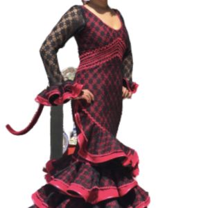 Chigusa Flamenco Lace Dress