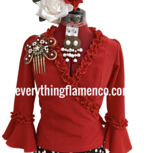 gatther-red-blouse