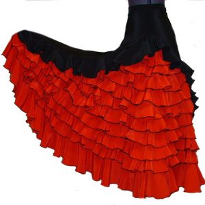Malga flamenco dance skirt