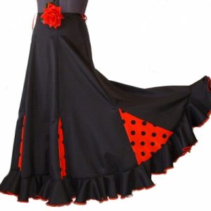 Raquel Flamenco Dance Skirt