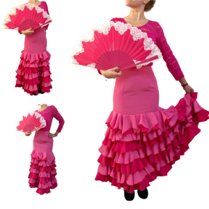 septiembre flamenco dance skirt