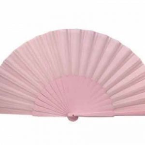 Large Light-Pink Flamenco Fan