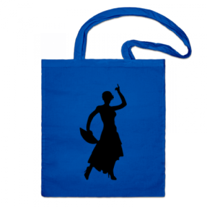 flamenco bag royal blue