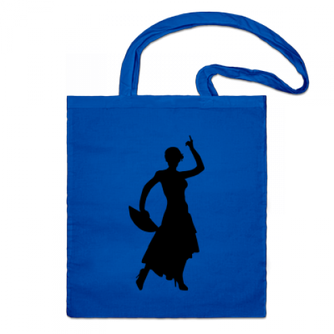 flamenco bag royal blue