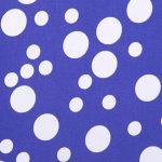 144 purple white dot fabric