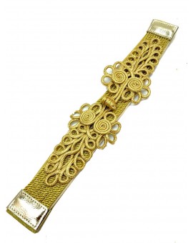 Gold Elastic Flamenco Belts