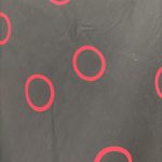 76 Black-Red Ring fabric