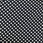black white dot fabric