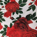 57 Roses fabric 57