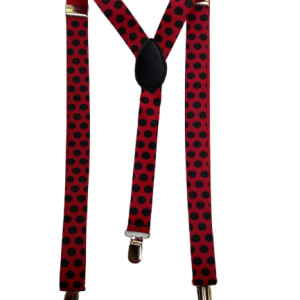 Red/Black Flamenco Suspenders