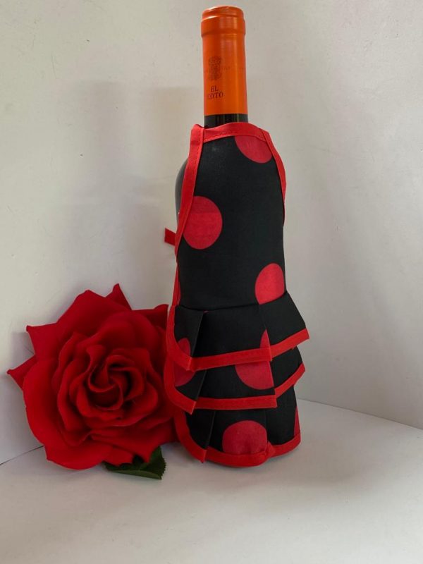 wine bottle apron
