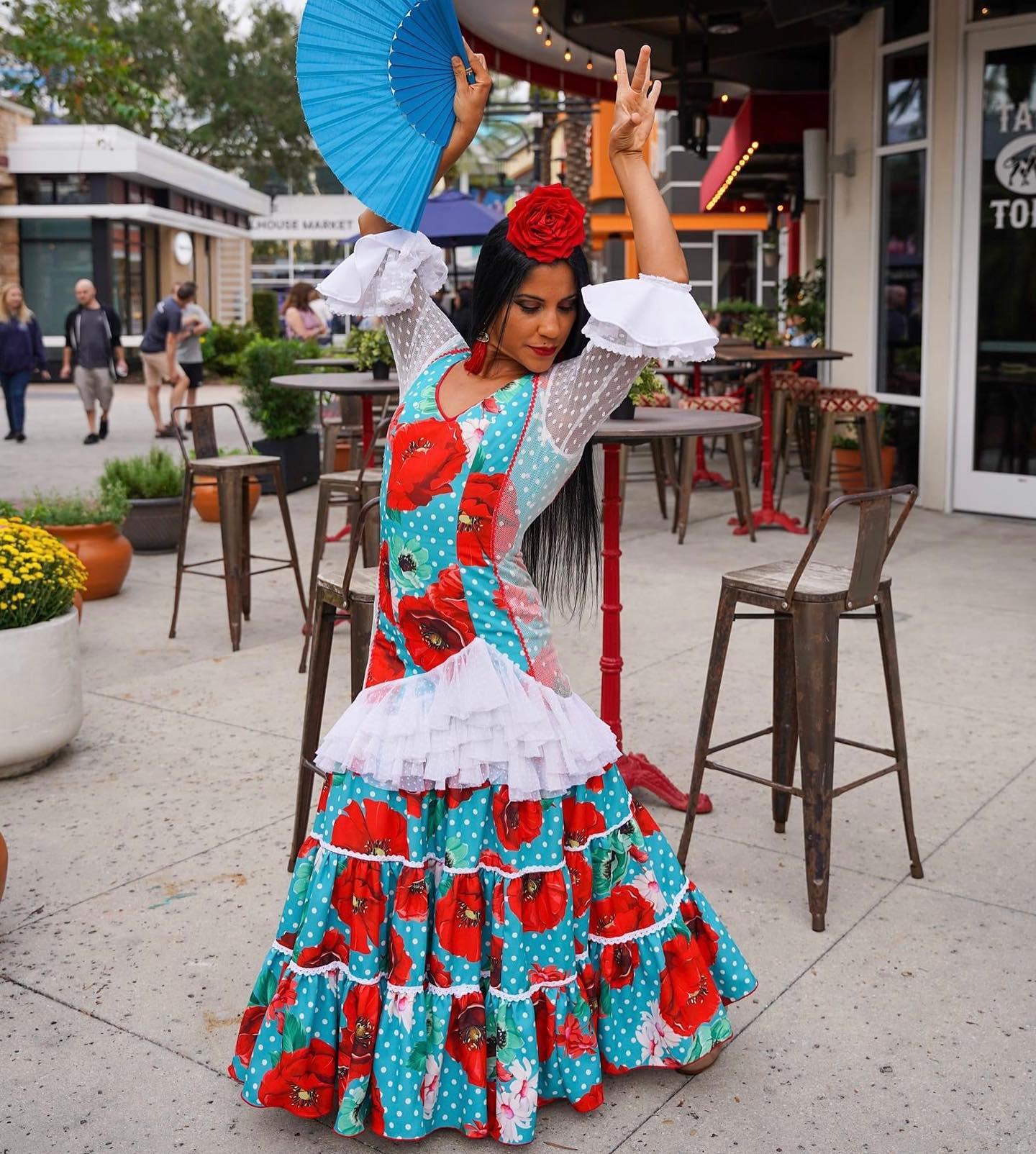 Flamenco Skirt for woman size XS - Flamenco mode El Rocio