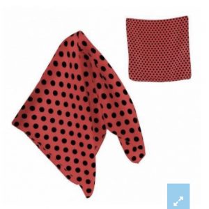 red-black dot flamenco scarf1