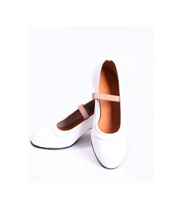 white flamenco shoes semi-professional
