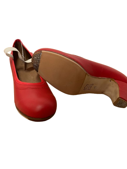 Professional_red_leather_elastic_size_41